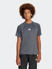 adidas Black Small Logo T-Shirt - Image 1 of 5