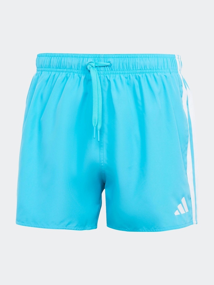 Verde - Pantalones cortos de baño de 3 rayas y 3 pulgadas de adidas - Imagen 6 de 6