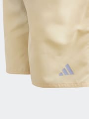 adidas Purple Color Block Swim Shorts - Image 4 of 5