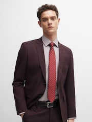 BOSS Red Regular-Fit Stretch CottonEasy-Iron Shirt - Image 3 of 6