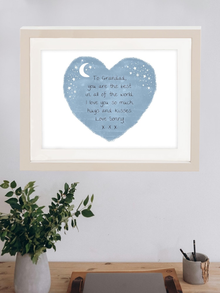 Personalised Dad Framed Print by Jonny's Sister - Image 1 of 3