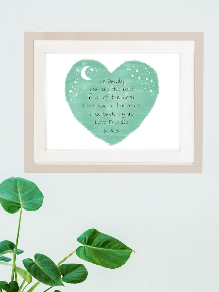 Personalised Dad Framed Print by Jonny's Sister - Image 2 of 3