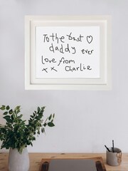 Personalised Hand Written Message Framed Print by Jonny's Sister - Image 2 of 4