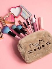 Vanilla Underground Brown Pusheen Furry Make Up Bag - Image 2 of 8