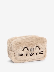 Vanilla Underground Brown Pusheen Furry Make Up Bag - Image 3 of 8