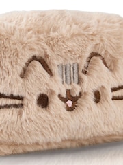 Vanilla Underground Brown Pusheen Furry Make Up Bag - Image 8 of 8