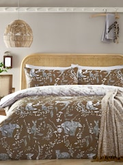 Furn Brown Buckthorn Woodland Duvet Cover Set - Image 1 of 1