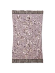 Voyage Maison Viola Floella Floral Fringed Throw - Image 7 of 7