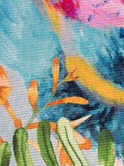 Wylder Multicolour Peacock Outdoor/Indoor Washable Rug - Image 2 of 3