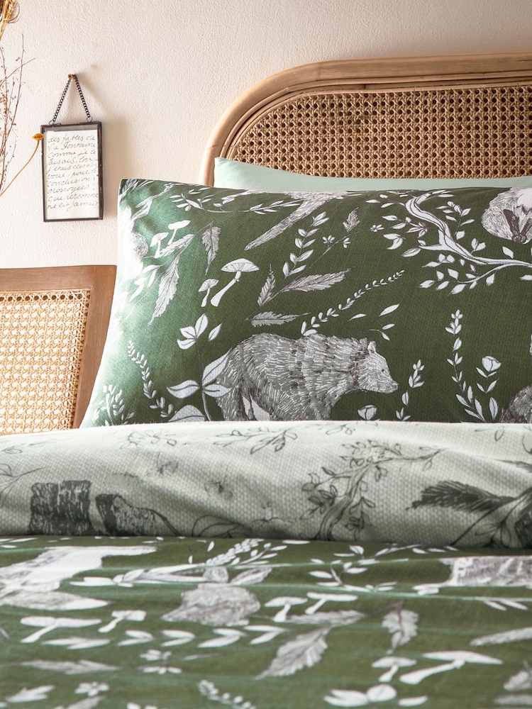 Furn Evergreen Buckthorn Woodland Duvet Cover Set - Image 3 of 3