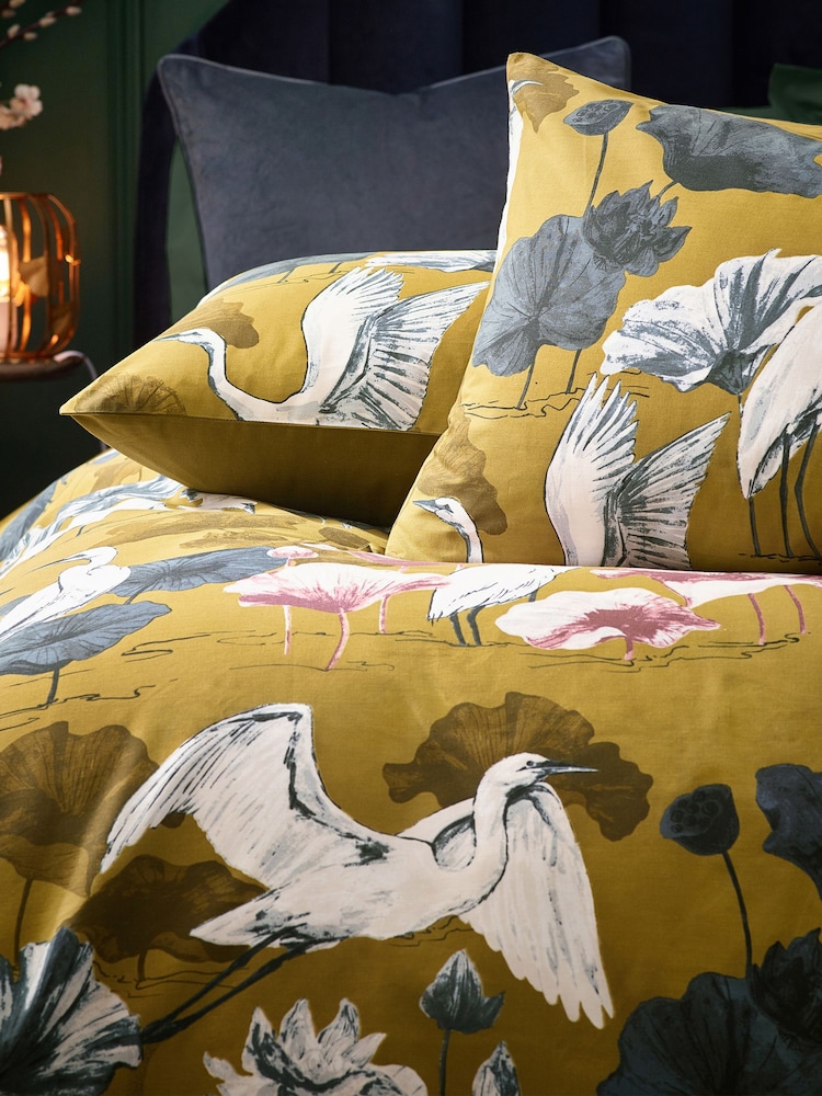Wylder Olive Kushiro Exotic Duvet Cover Set - Image 2 of 4
