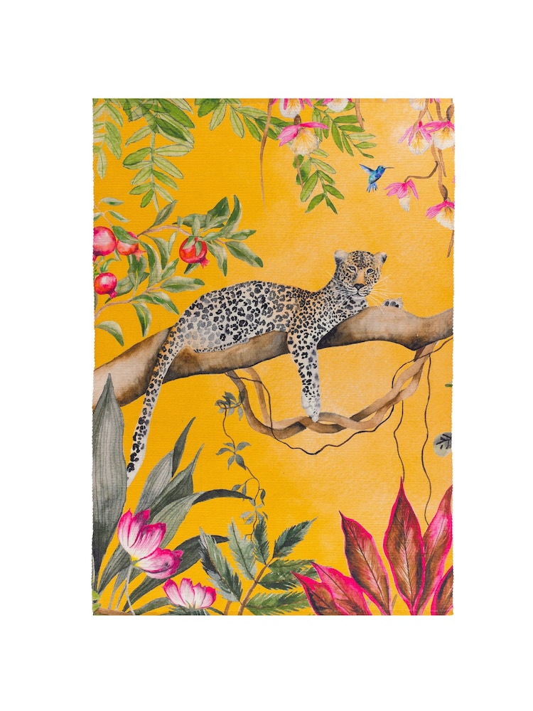 Wylder waschbarer Teppich mit Leopardenmuster für den Innen- und Außenbereich - Bild 3 von 3 Wylder waschbarer Teppich mit Leopardenmuster für den Innen- und Außenbereich - Bild 3 von 3