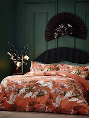Wylder Coral Kushiro Exotic Duvet Cover Set - Image 1 of 5