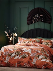 Wylder Coral Kushiro Exotic Duvet Cover Set - Image 4 of 5