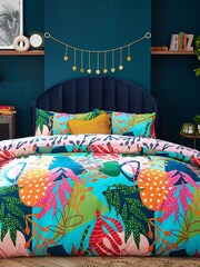 Furn Multicolour Coralina Floral Duvet Cover Set - Image 1 of 5