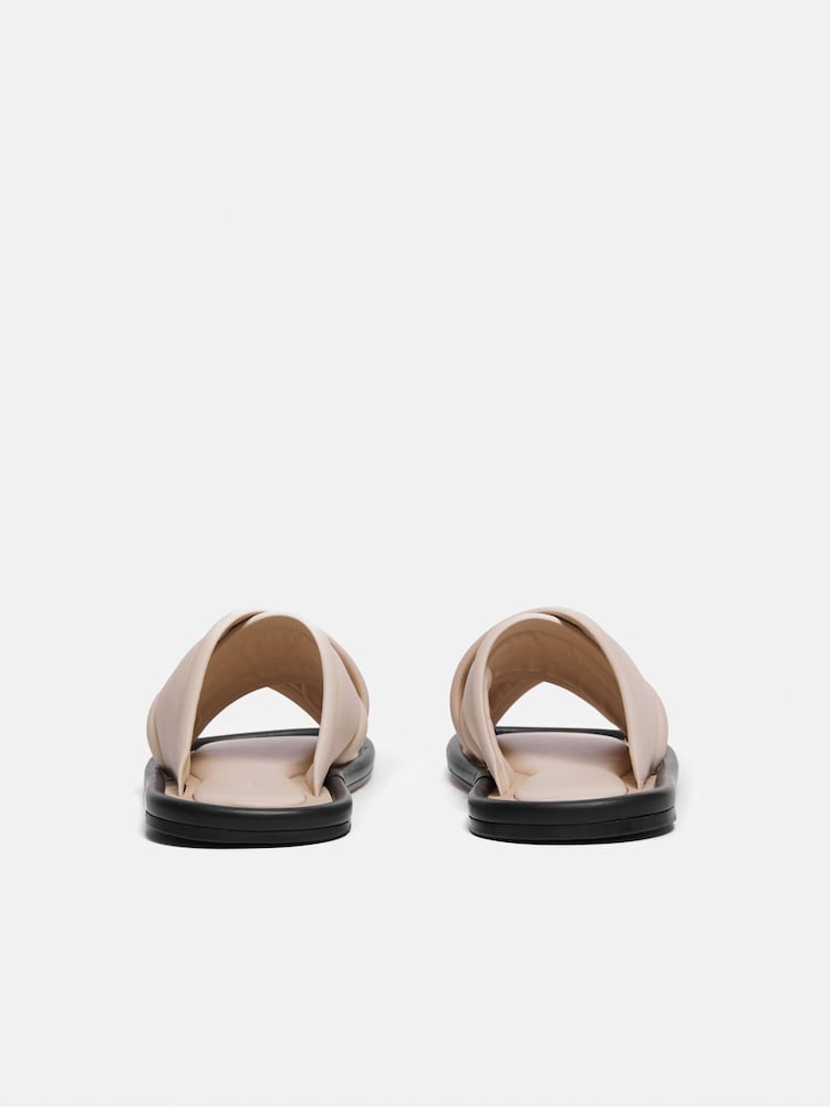 Jigsaw Cream Bridgestone Sandals - Image 2 of 5 Jigsaw Cream Bridgestone Sandals - Image 2 of 5