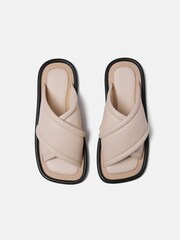 Jigsaw Cream Bridgestone Sandals - Image 3 of 5