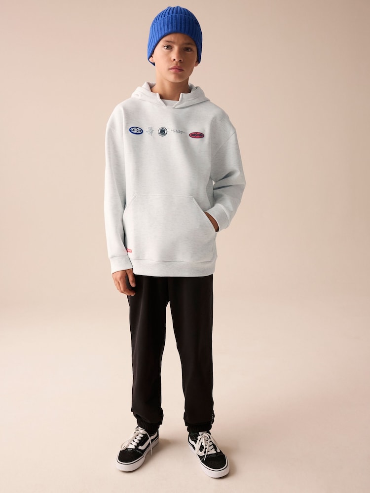 White Graphic Hoodie (3-16yrs) - Image 2 of 7