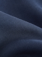 Navy Blue/Cream Colourblock Hoodie (3-16yrs) - Image 3 of 5