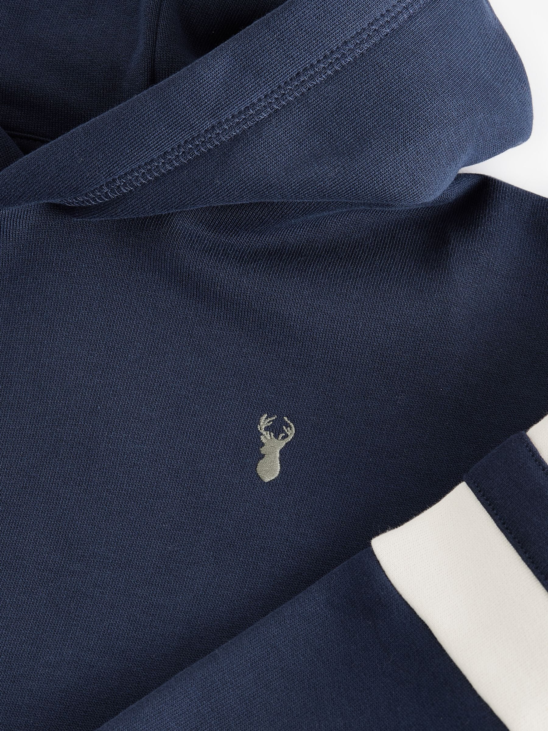 Buy Navy Blue/Cream Colourblock Hoodie (3-16yrs) from Next USA