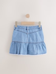 Mid Blue Cotton Skirt (3-16yrs) - Image 7 of 9