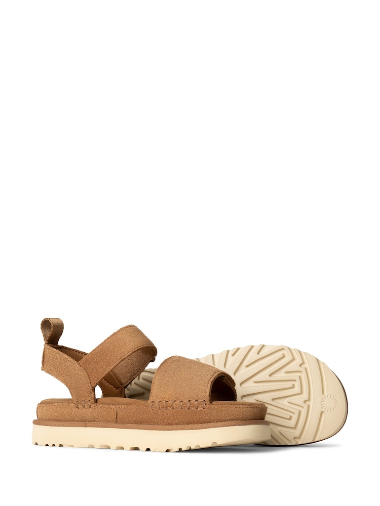 UGG Brown Goldenstar Sandals - Image 2 of 6