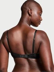 Victoria's Secret Black Add 2 Cups Push Up Rose Lace Bra - Image 2 of 3