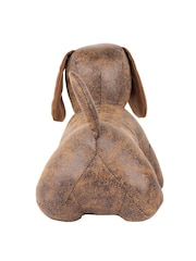 Paoletti Brown Dexter Faux Leather Dog Novelty Doorstop - Image 5 of 5