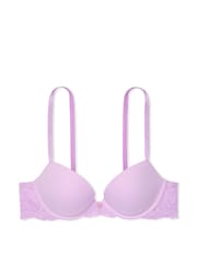Victoria's Secret Lilac Purple Lace Trim Push Up Bra - Image 3 of 3