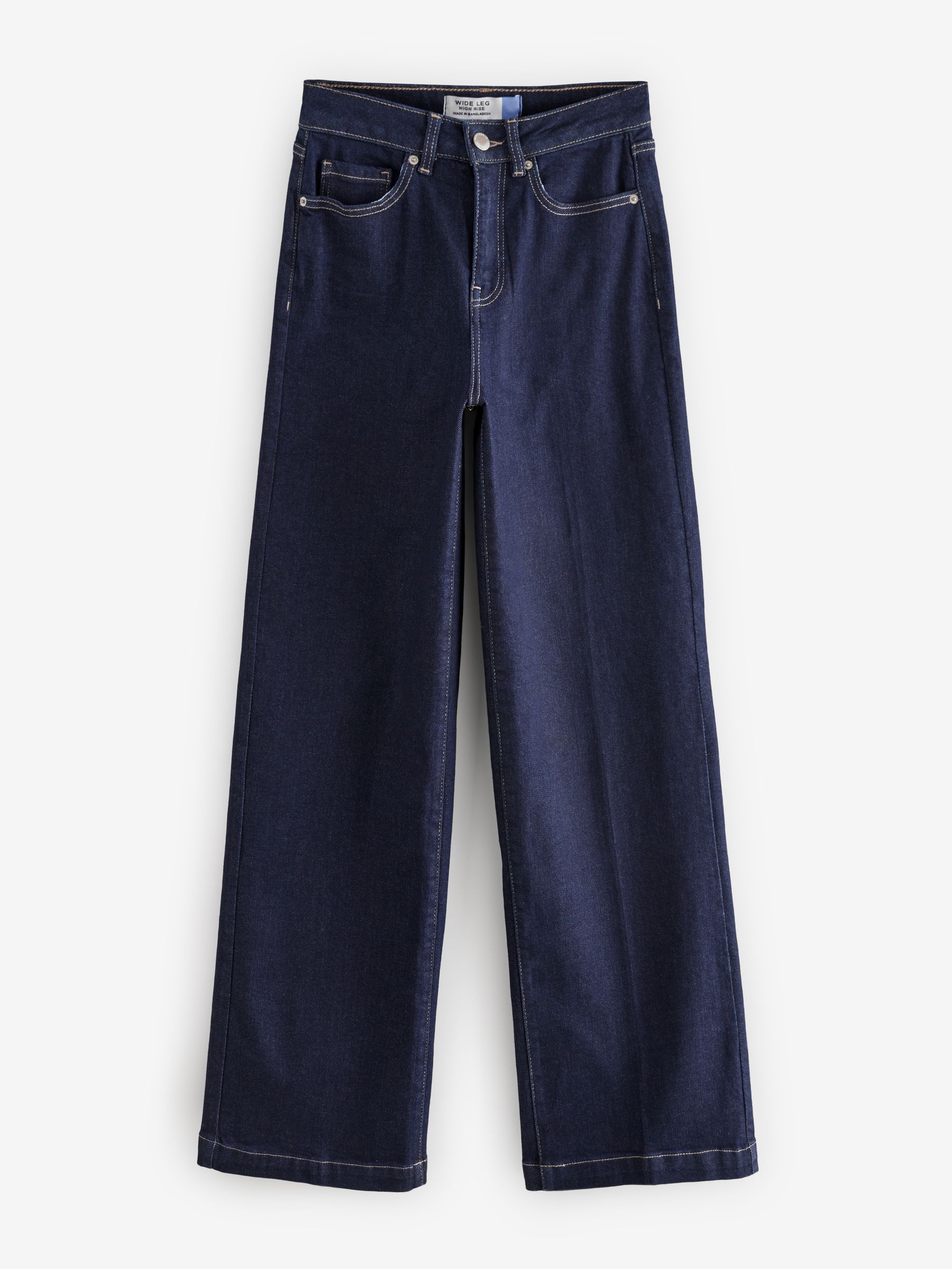 Buy Rinse Blue Hourglass Wide Leg Jeans from Next USA