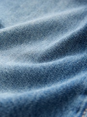 Dark Blue Hourglass Relaxed Bootcut 100% Cotton Jeans - Image 3 of 3