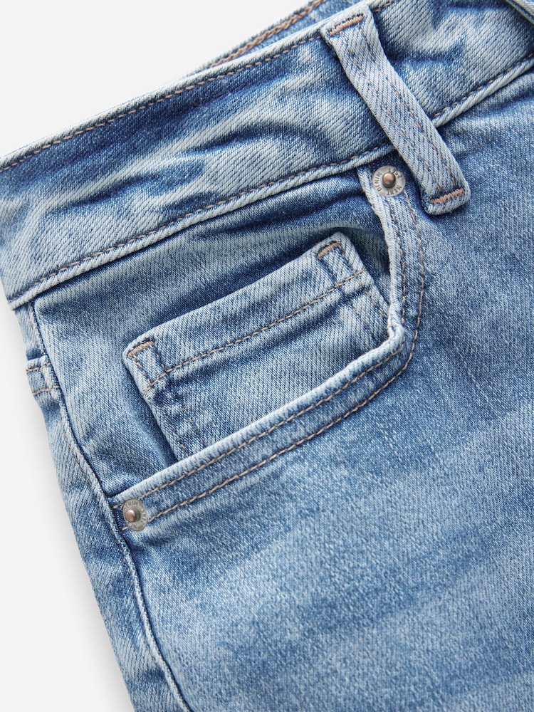 Mittelblau - Hourglass Jeans mit weitem Bein - Bild 9 von 9