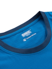 Character Blue Sonic The Hedgehog 100% Cotton Pyjamas Set - Image 4 of 5