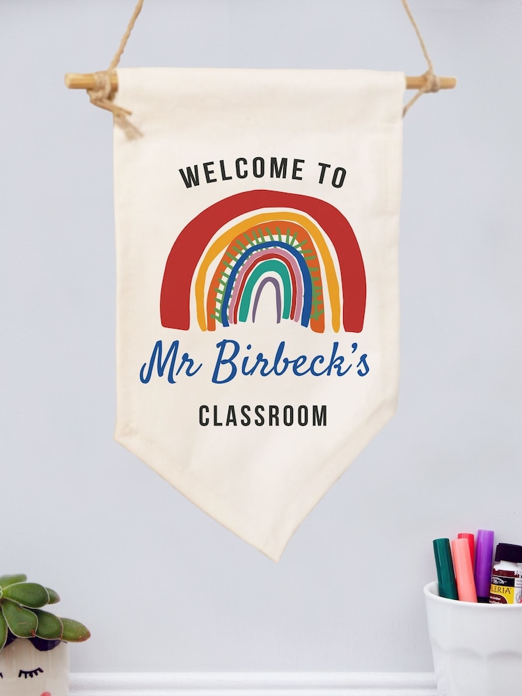 Personalised Classroom Pennant by Jonnys Sister - Image 1 of 3