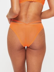 Ann Summers Orange Cadence Embroidered Brazilian Knickers - Image 2 of 5