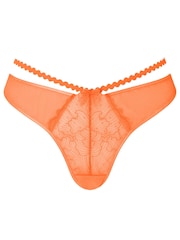 Ann Summers Orange Cadence Embroidered Brazilian Knickers - Image 5 of 5