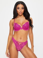 Пурпурный - стринги с вышивкой Ann Summers Icon - Изображение 4 из 5