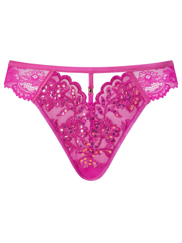Пурпурный - стринги с вышивкой Ann Summers Icon - Изображение 5 из 5
