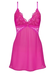 Ann Summers Purple Embroidered Icon Chemise Slip - Image 4 of 4