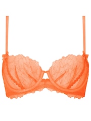 Ann Summers Orange Cadence Embroidered Non Pad Balcony Bra - Image 5 of 5