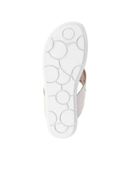 Pavers Beige Embellished Toe-Post Sandals - Image 5 of 5