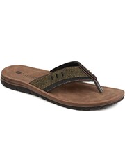 Pavers Brown Toe Post Sandals - Image 2 of 5