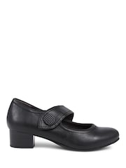 Block-Heeled Mary Janes Shoes - Image 1 of 5