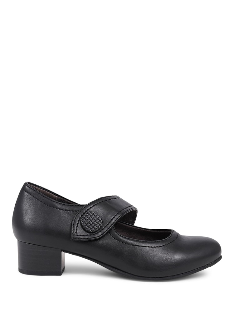 Block-Heeled Mary Janes Shoes - Image 1 of 5