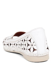 Leather Cut Out Detail Pumps - Image 3 of 5