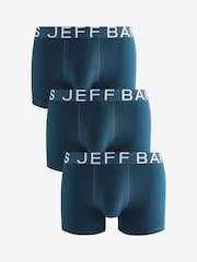 Jeff Banks Blue Mid Rise Hipster Trunks - Image 1 of 4