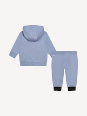 BOSS Blue Colourblock Baby Zip-Up Hoodie and Joggers Set - Image 2 of 6