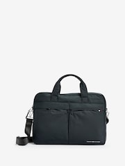 Tommy Hilfiger Black Signature Computer Bag - Image 1 of 1