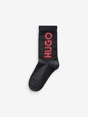HUGO Logo Socks 2 Pack - Bild 3 von 3