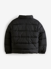 HUGO Black Quilted Puffer Coat - Image 2 of 4